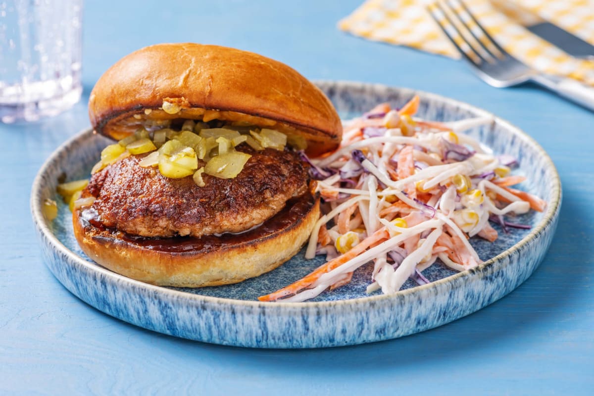 Southern-Style Pork Burgers