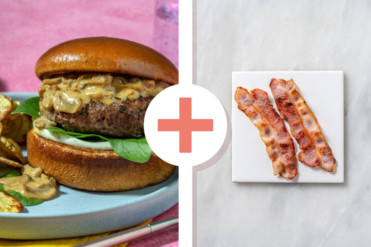 Swedish-Inspired Bacon Burgers