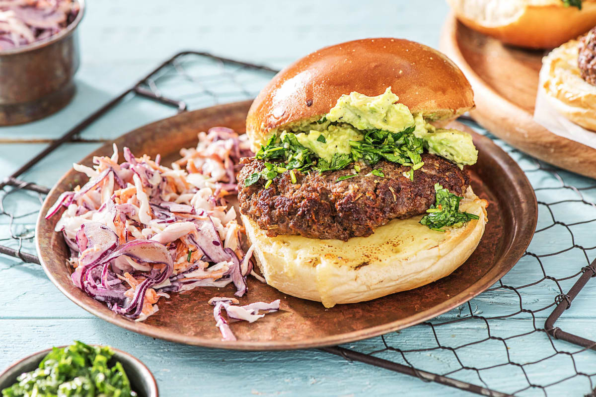 Burgers au chimichurri