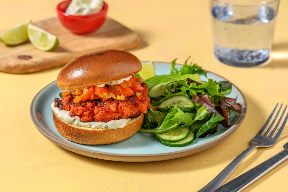 Burgers au chorizo et au chipotle