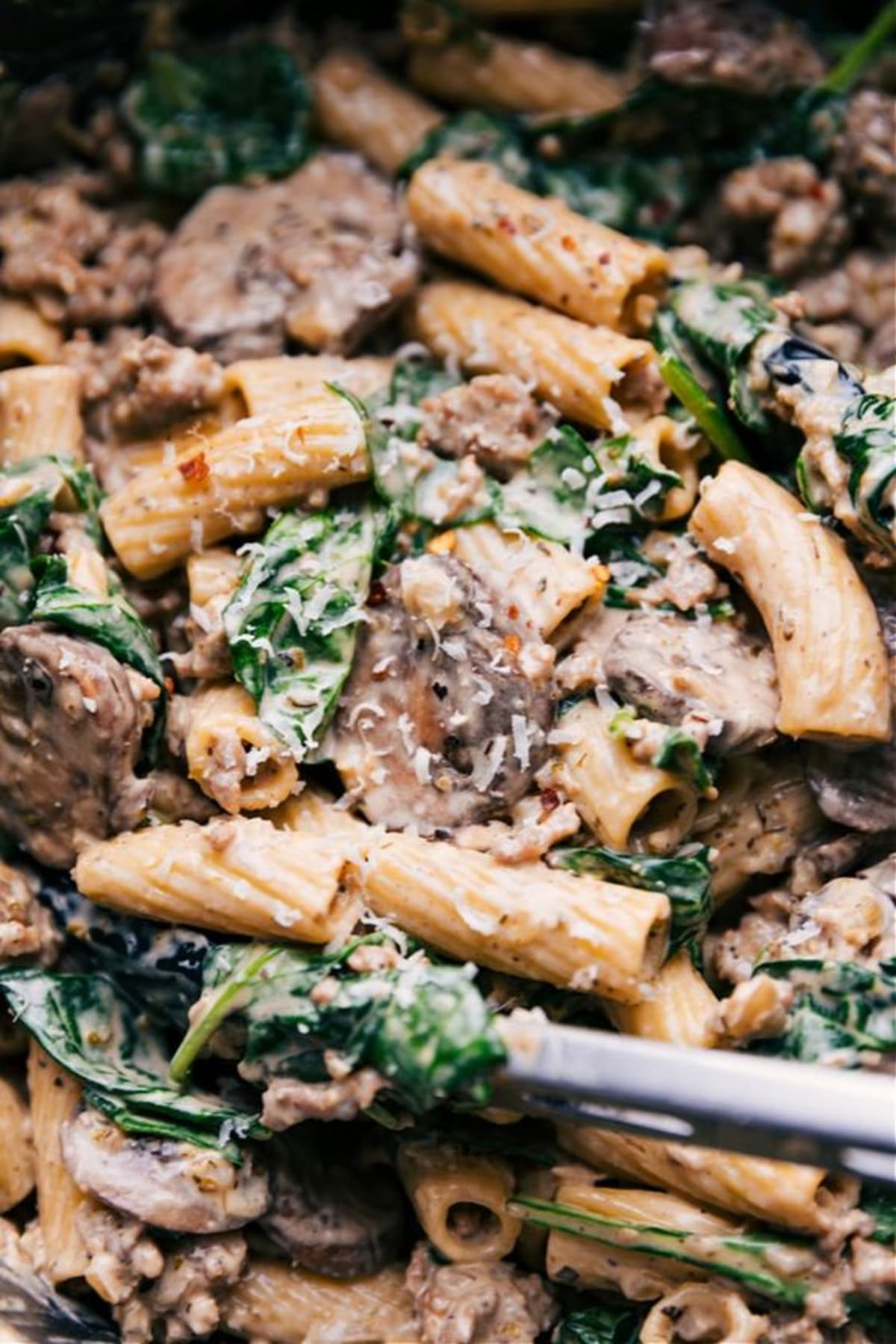 Creamy Italian Sausage Rigatoni