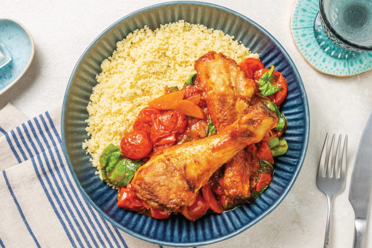 Cacciatore-Style Slow-Cooked Chicken