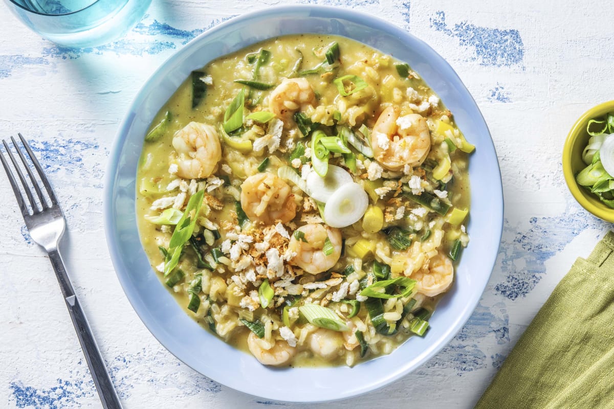 Cajun Prawn Risotto