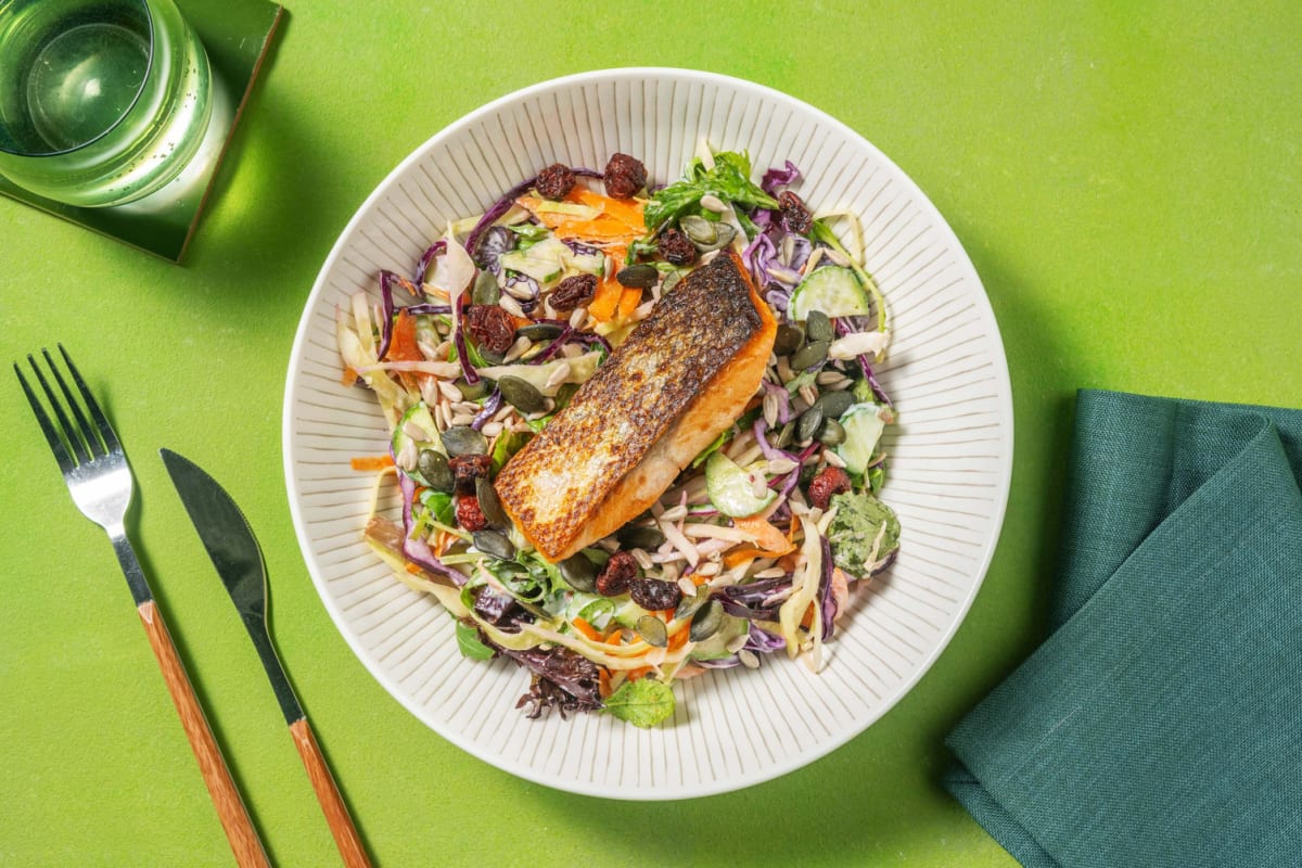 Cal Smart Supercharged Salmon Salad