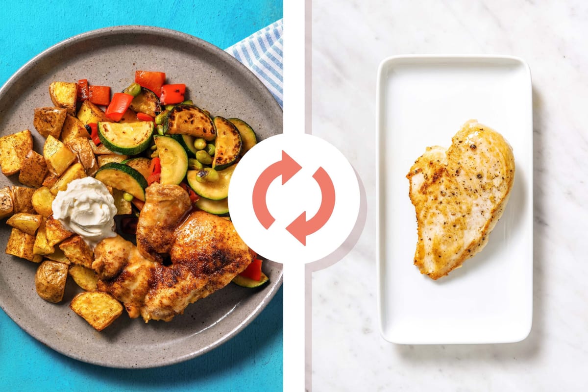 Caramelized BBQ Brown Sugar Chicken Breasts Recipe HelloFresh