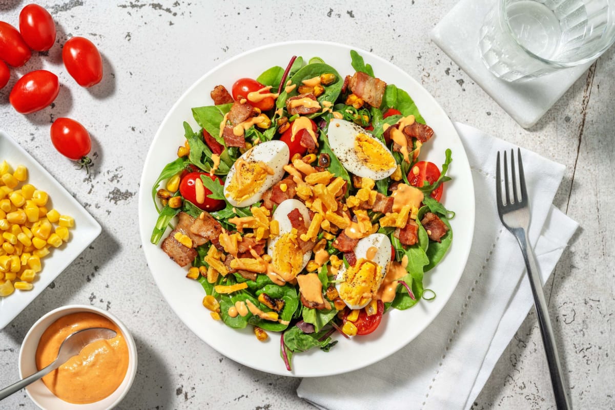 Carb Smart Double Bacon and Taco Salad