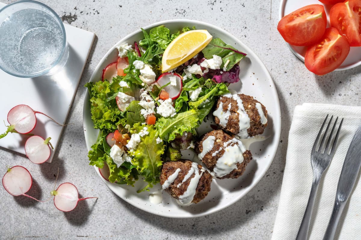 Carb Smart Middle Eastern-Inspired Double Beef Koftas