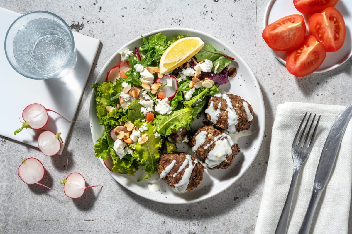 Carb Smart Middle Eastern-Inspired Beef Koftas