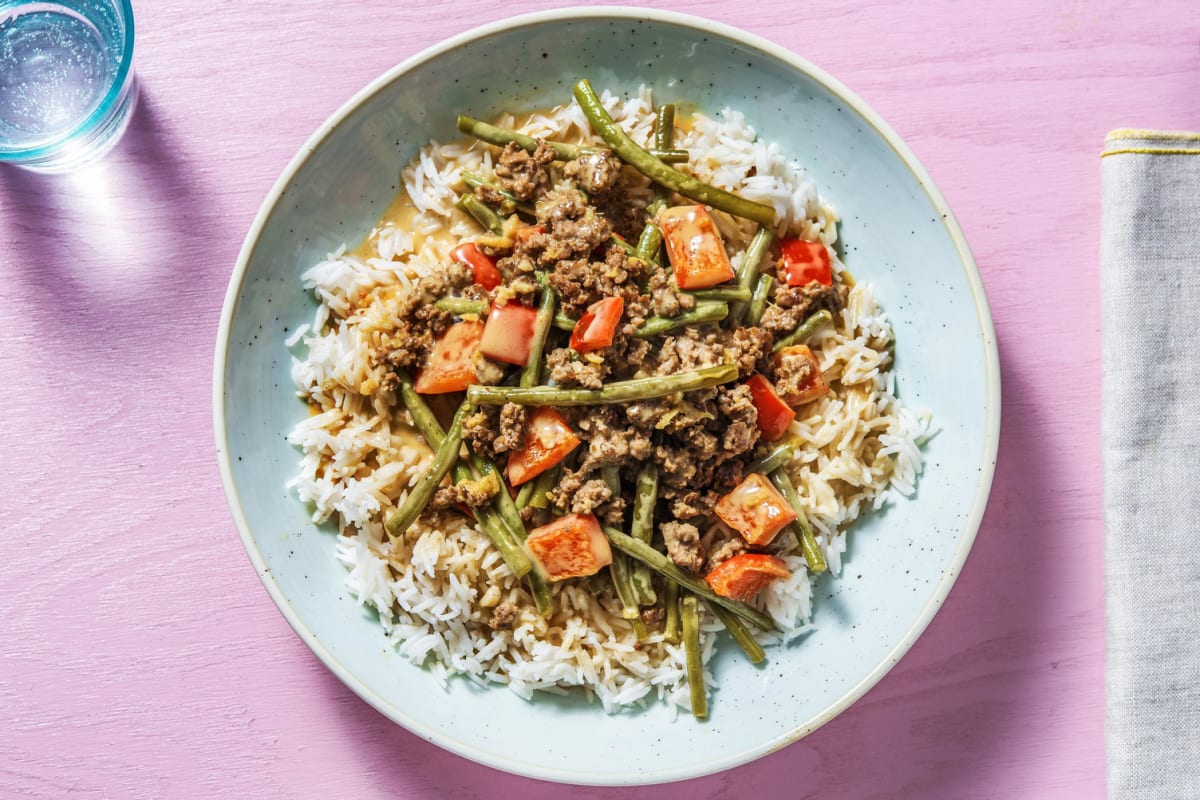 Beef and Lemongrass Curry