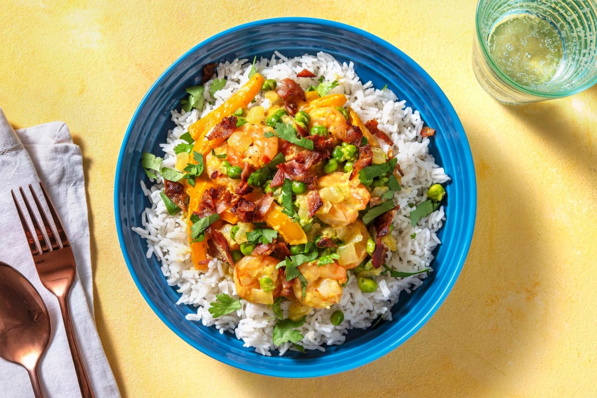 South Asian-Style Shrimp Curry