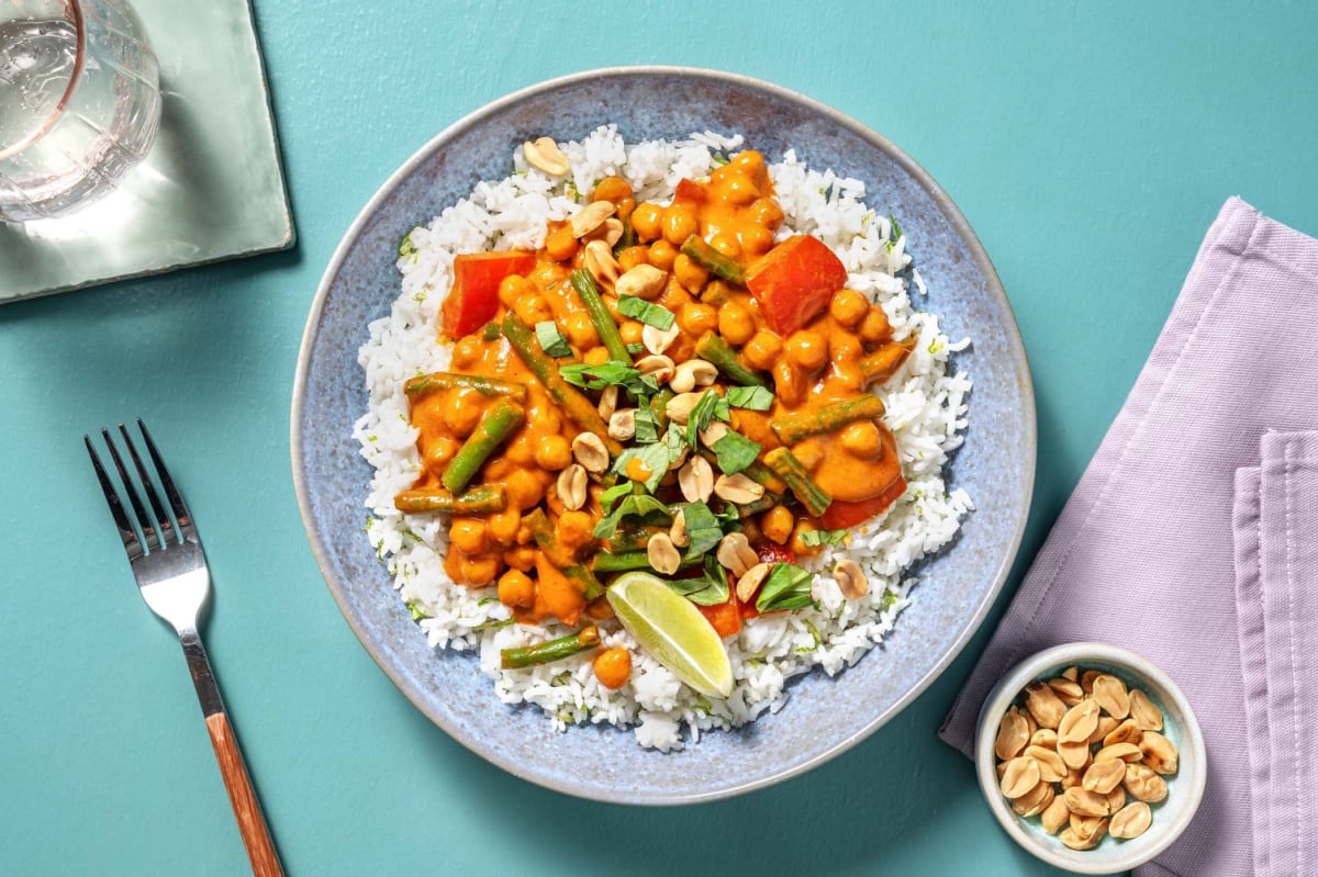 Thai-Style Coconut Chickpea Curry