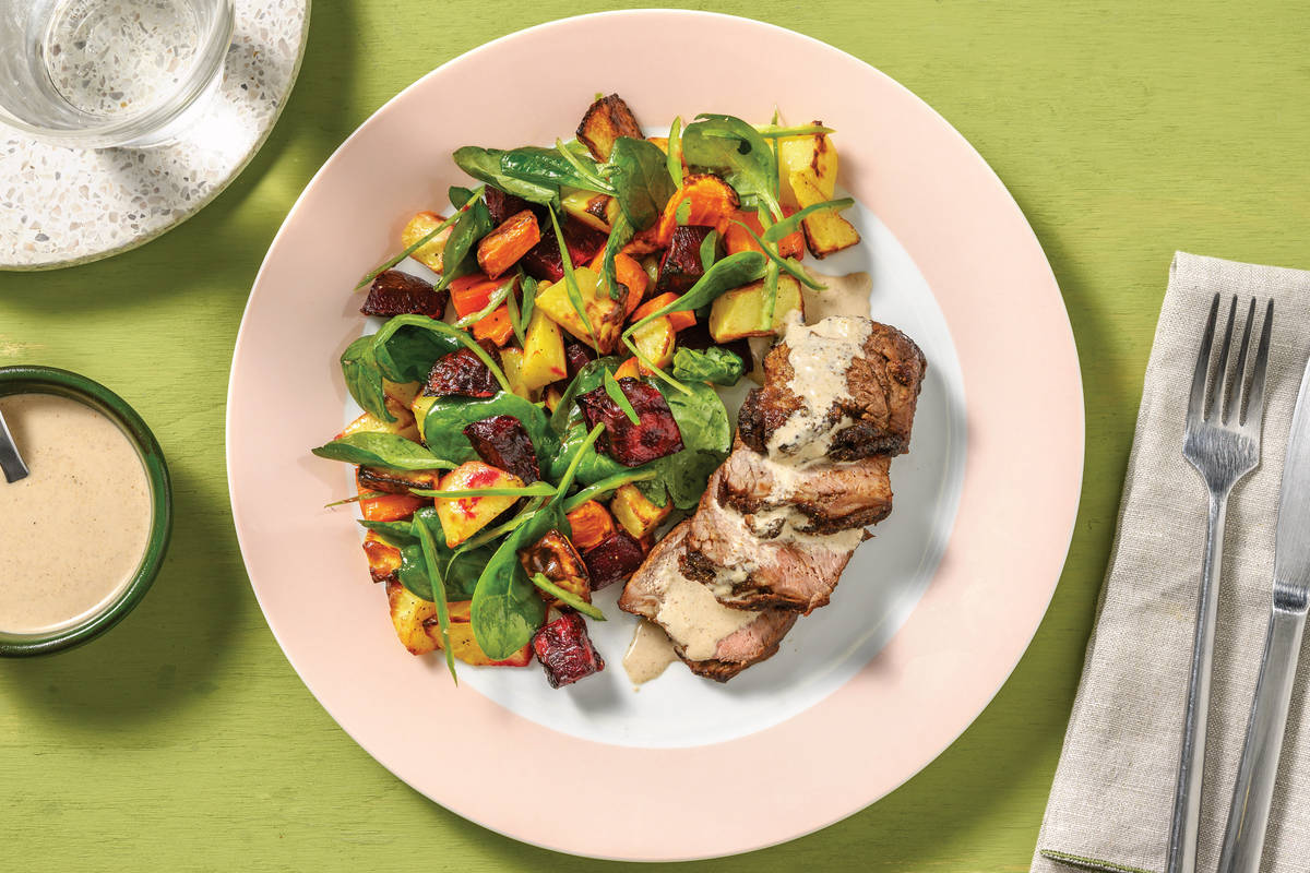 Spiced Lamb & Caribbean Coconut Sauce Recipe HelloFresh