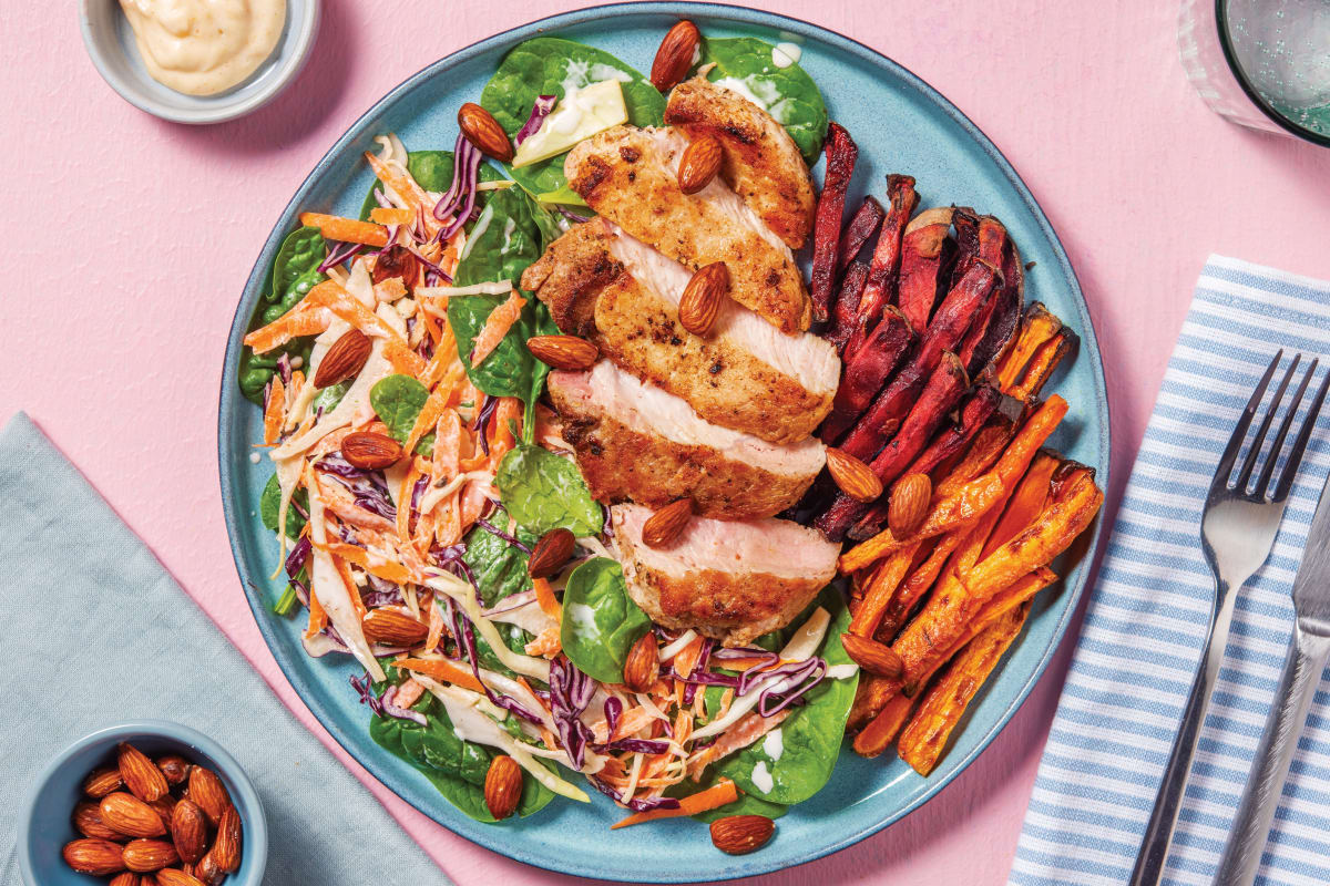 Easy Caribbean Pork & Veggie Fries