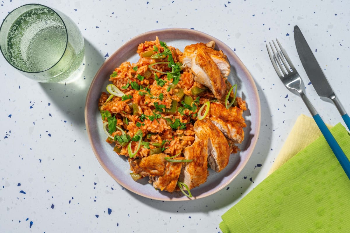 One-Pot Jambalaya-Inspired Chicken