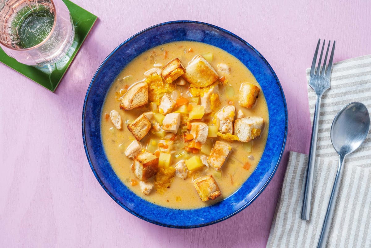 Cheesy Chicken Chowder