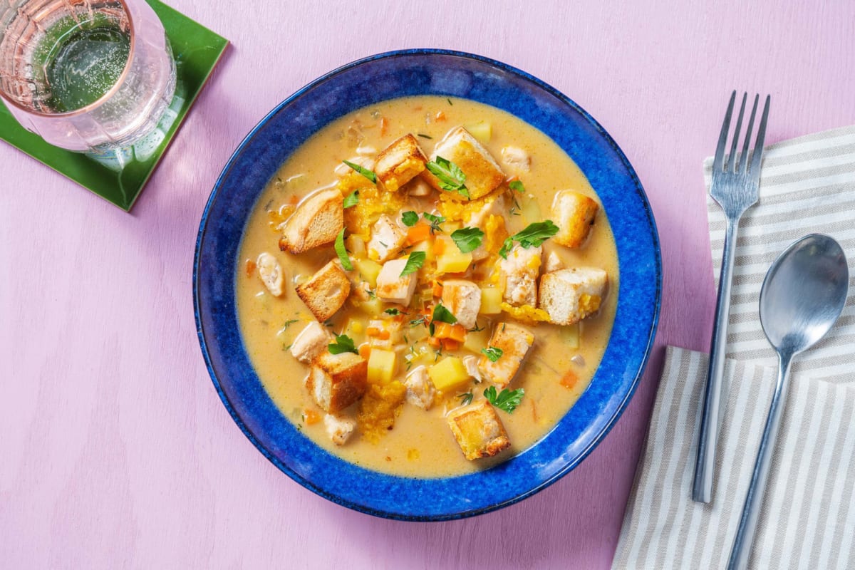 Cheesy Chicken Chowder