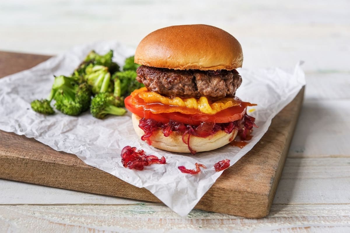 Crispy Cheddar Cheeseburger Recipe Hellofresh