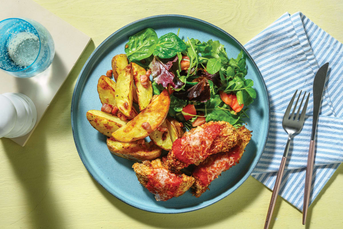 Cheesy Aussie Chicken Parmigiana Tenders