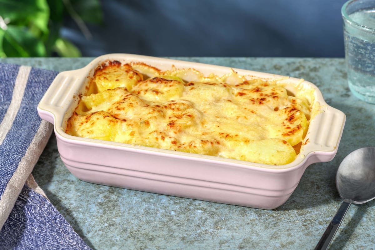 Double Cheese and Garlic Dauphinoise