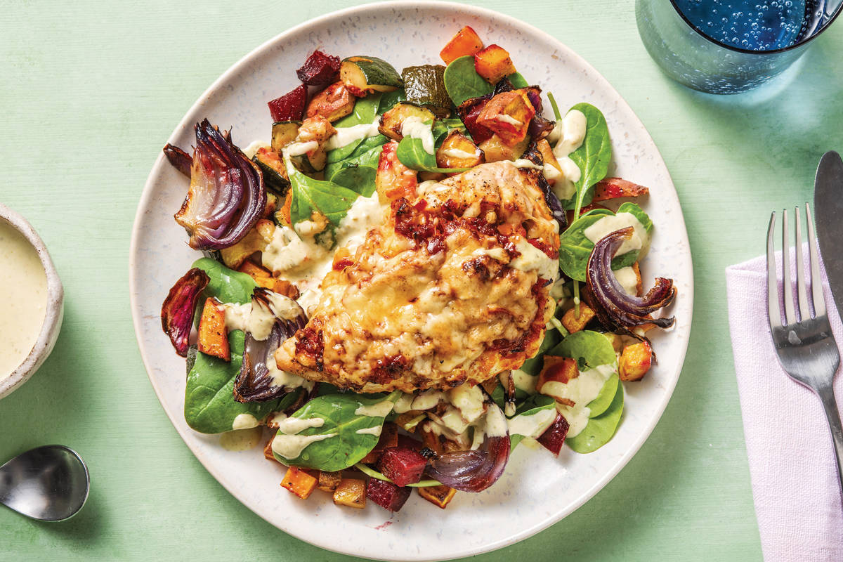 Cheesy Hasselback Chicken Breast Recipe HelloFresh