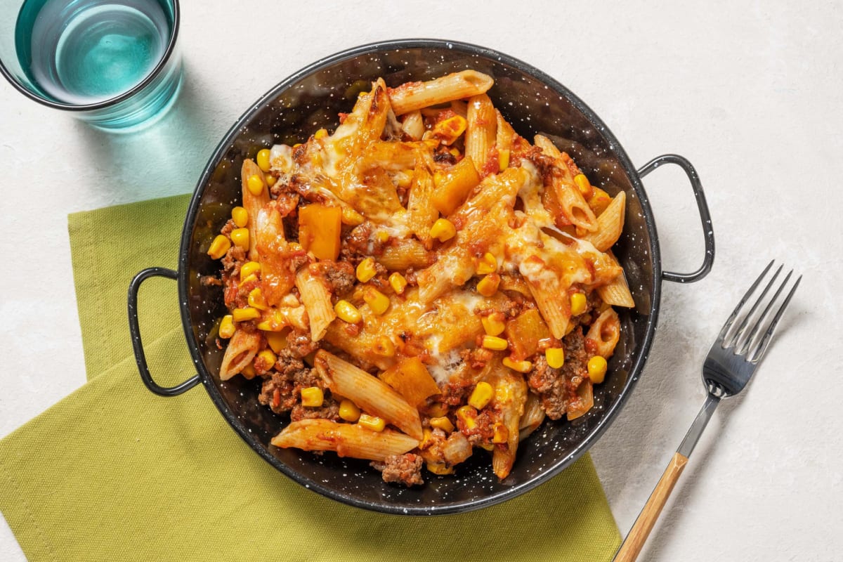 Casserole au fromage façon tex-mex