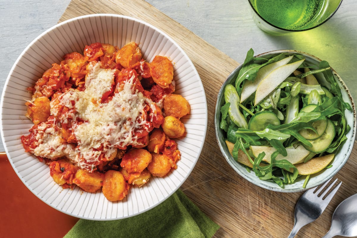 Veggie-Loaded Grilled Gnocchi