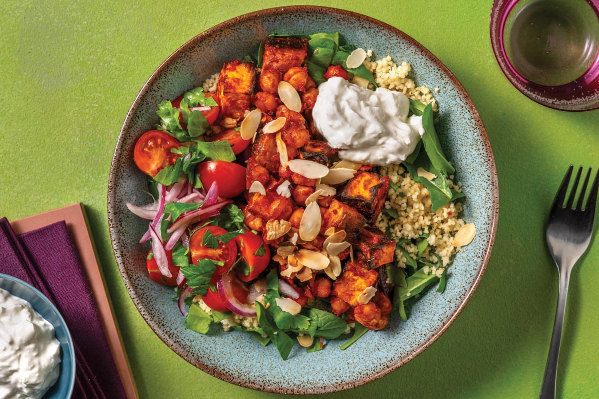 Chermoula Chickpeas & Sweet Potato