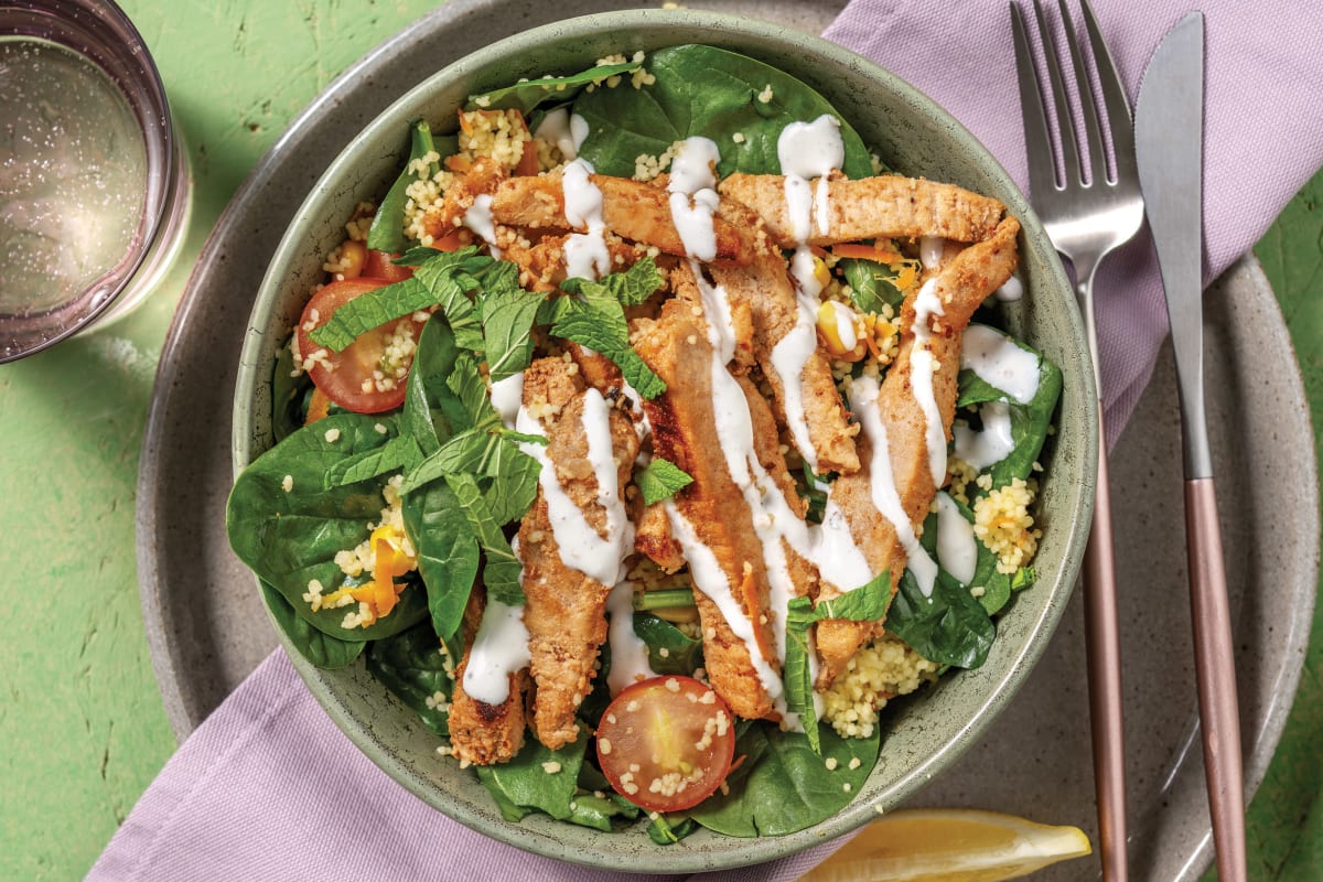 Chermoula Pork & Wholemeal Couscous