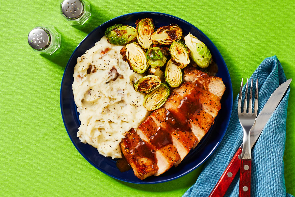 Cherry-Glazed Pork Chops