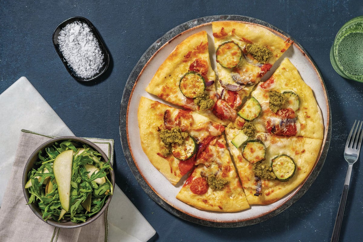 Cherry Tomato Pizza Bianca