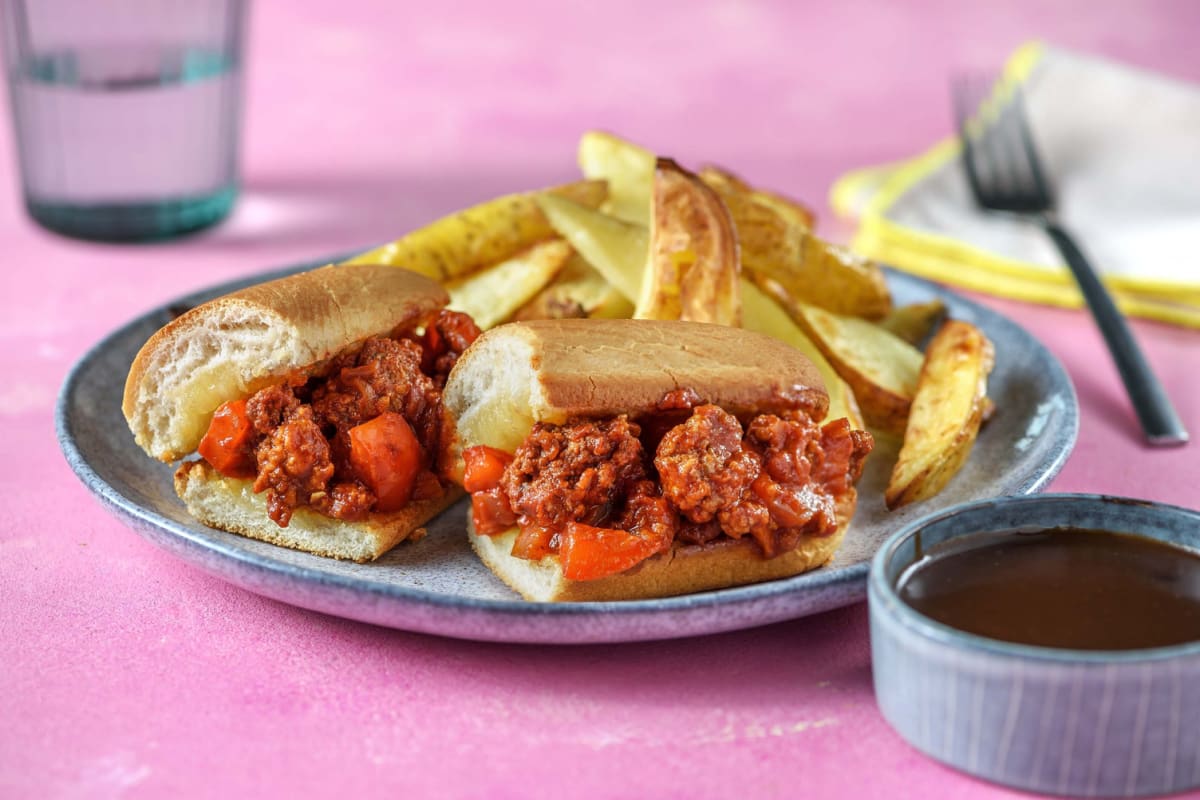 Chicago-Style Italian Beef Sandwich