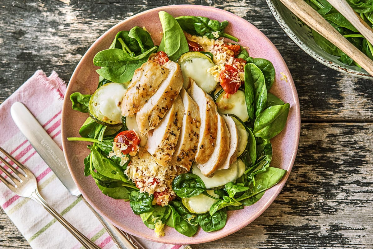 Chicken and Spinach Salad