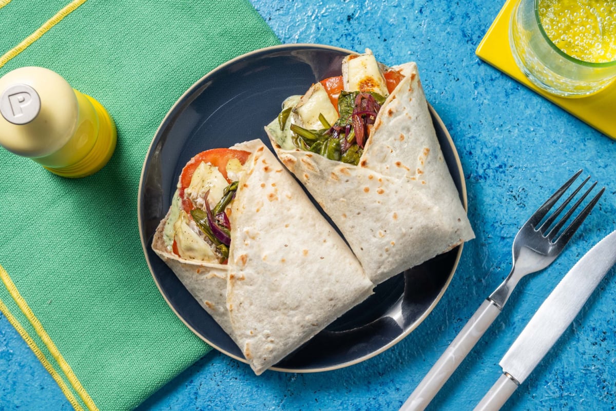 Chicken Caprese Wrap