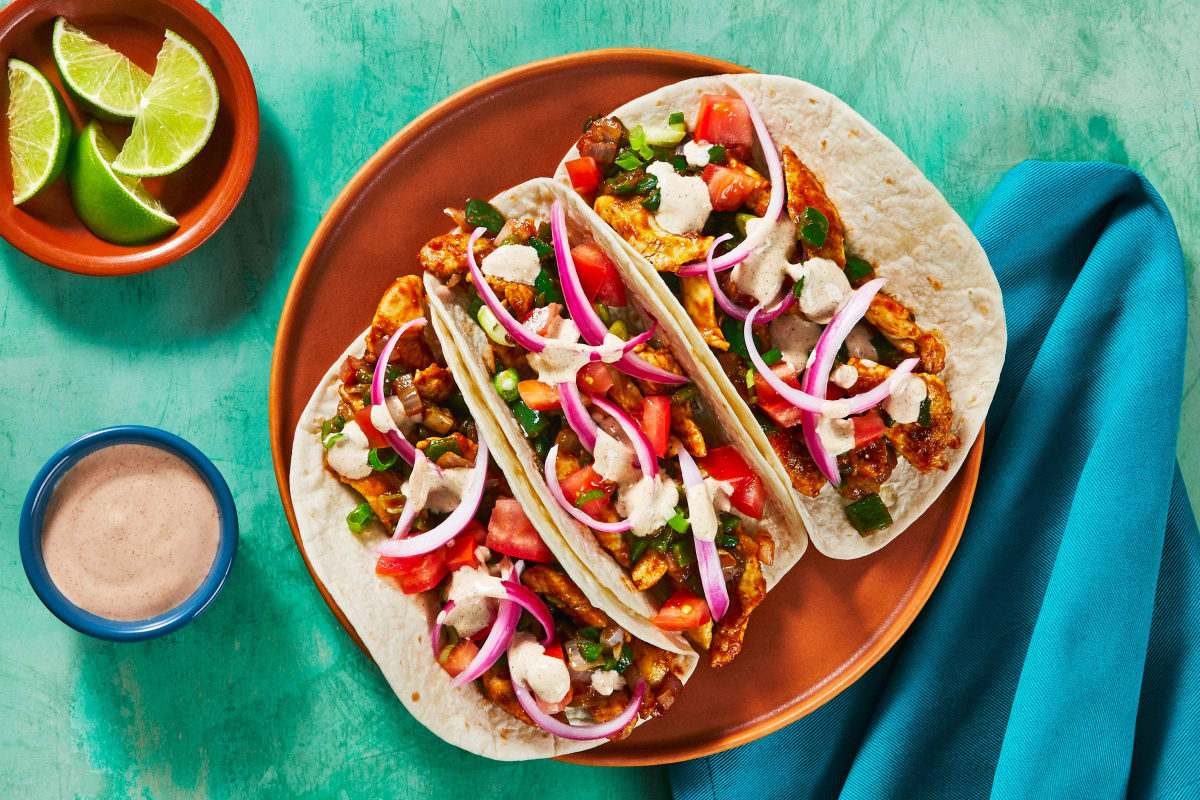 Chicken Carnitas Tacos