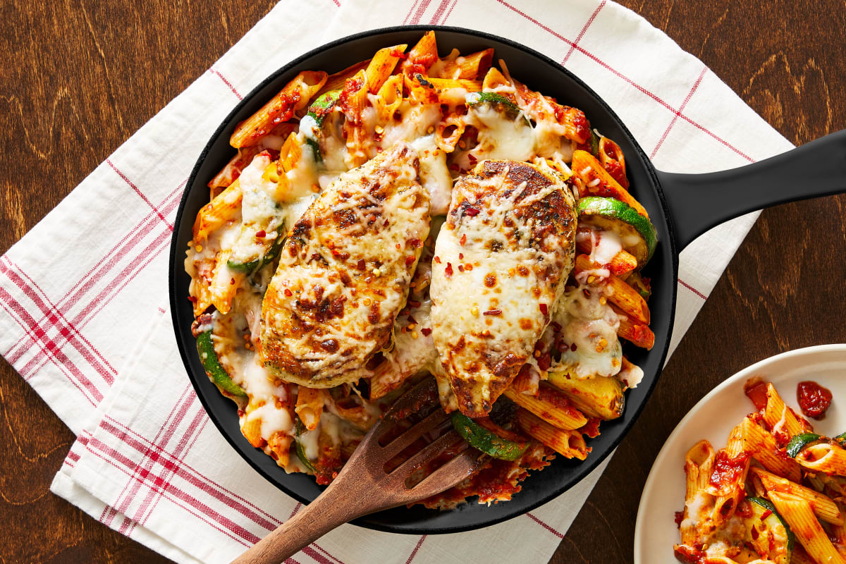 Chicken & Penne Pomodoro Skillet