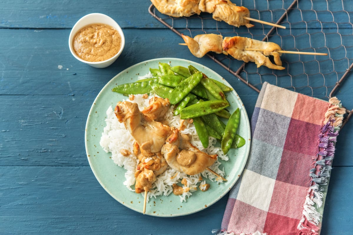 Chicken Satay Skewers