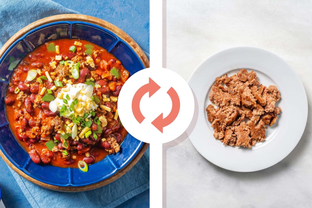 Chili au Beyond Meat® et aux haricots