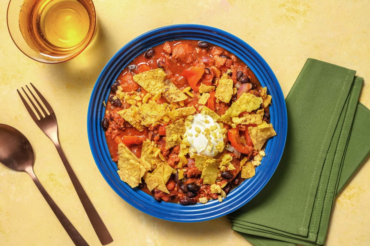 Beef and Black Bean Chili