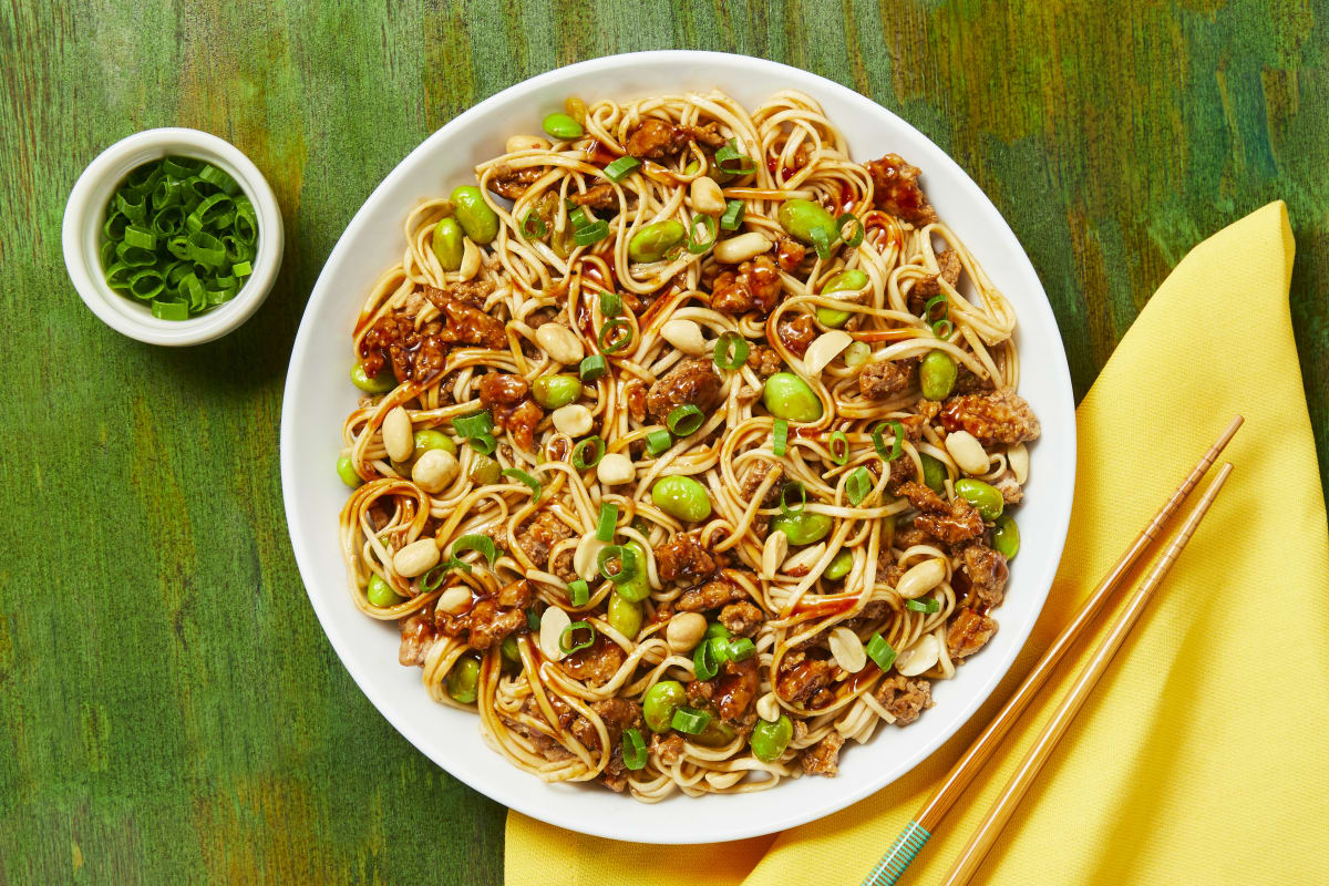 Chili Ginger Turkey Noodles