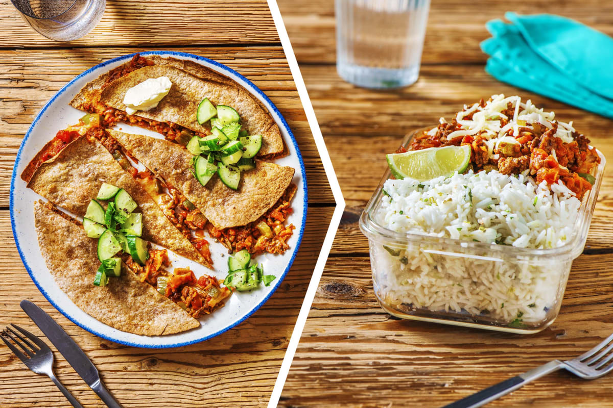 Chilli Beef Quesadillas Dinner Recipe HelloFresh