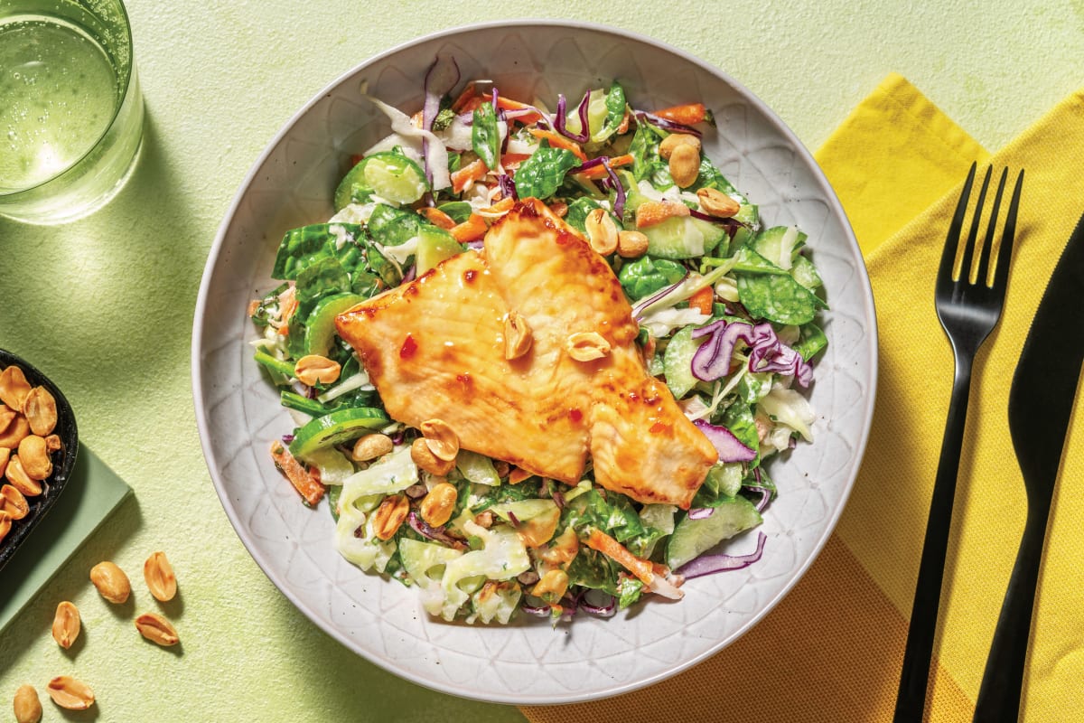 Quick Chilli JamGlazed Fish Recipe HelloFresh