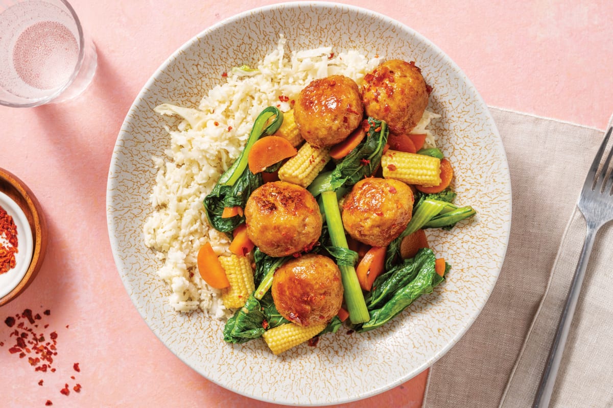 Chilli Jam Pork Meatballs Recipe HelloFresh