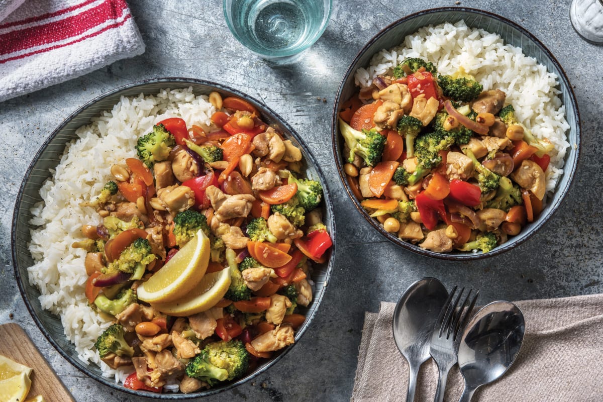 Chinese Chicken StirFry with Peanuts Recipe HelloFresh