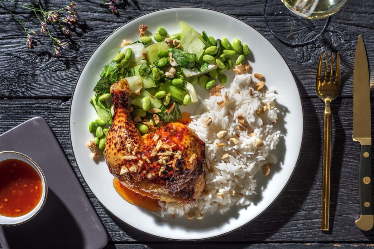 Poulet rôti glacé à la mode chinoise