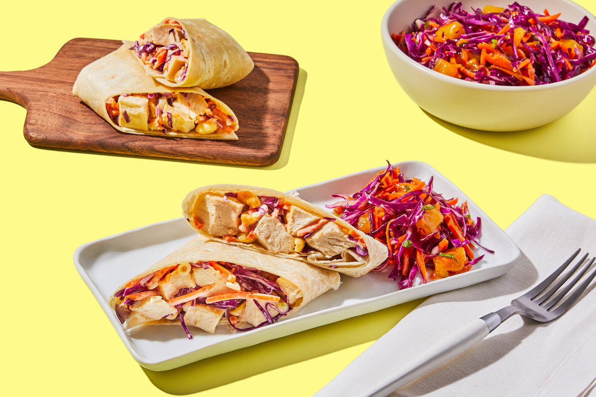 ChineseStyle Chicken Wraps Recipe HelloFresh