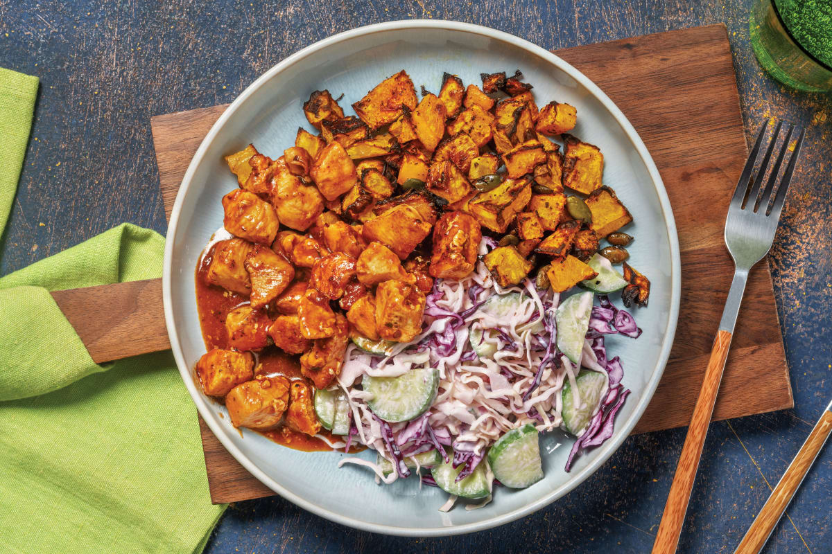 Honey Chipotle Chicken & Roast Kumara