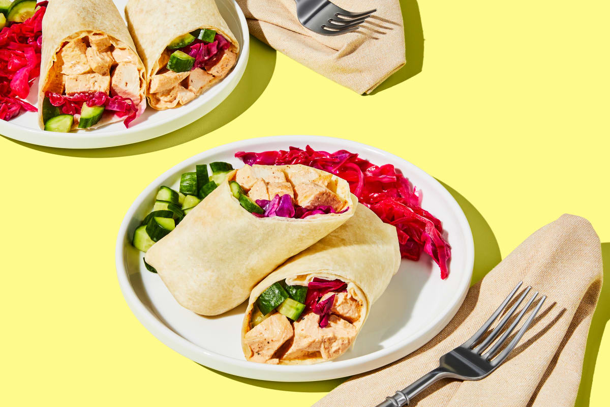 Chipotle Chicken Wraps