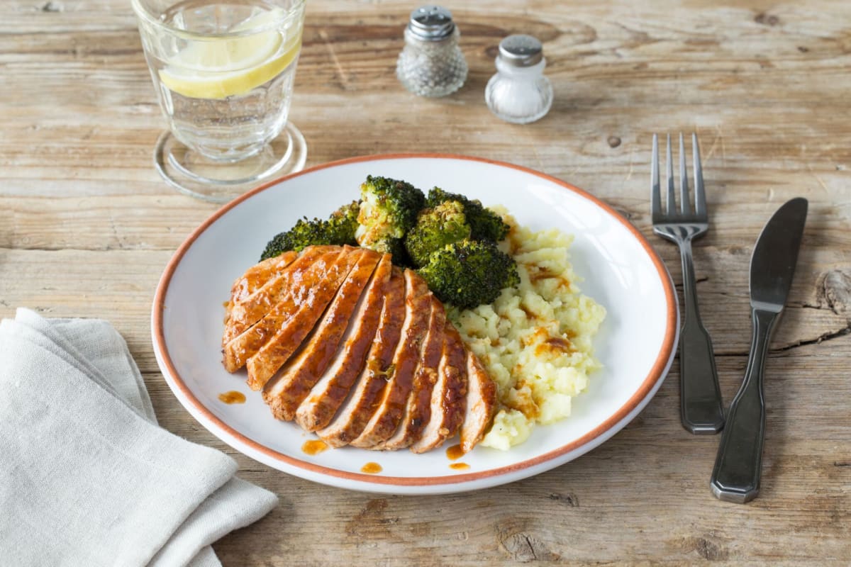 Chipotle-Glazed Pork Chops