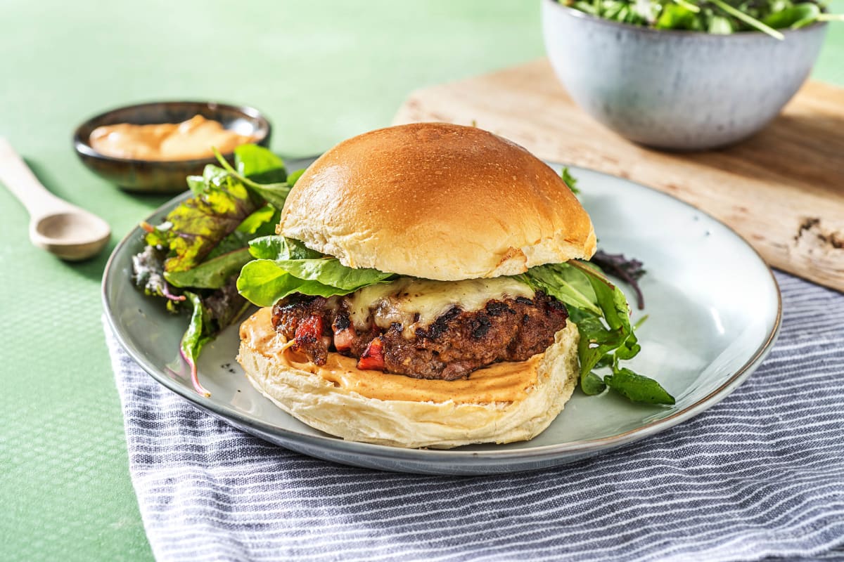 Chorizo Burgers