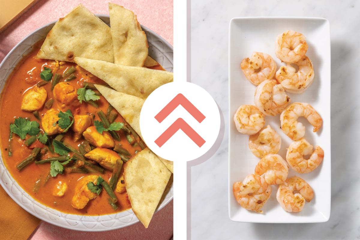 Quick Coconut Prawn Curry